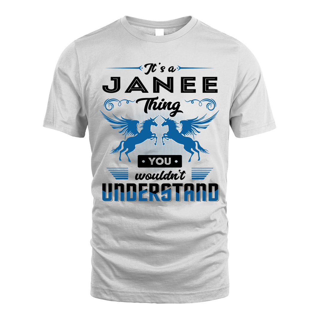 JANEE KTT-TT38 It’s a/an NAME Thing, You Wouldn’t Understand – Personalized Name T-Shirt