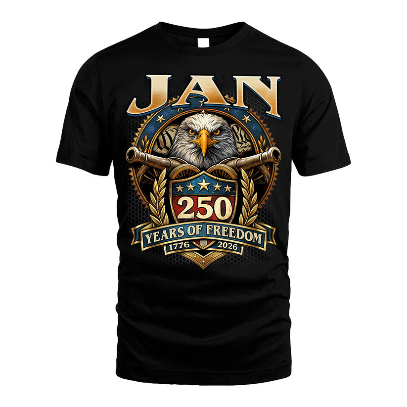 JAN REVOLUTION-250USA-KTT...250 Years Of Freedom 1776-2026