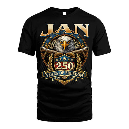 JAN REVOLUTION-250USA-KTT...250 Years Of Freedom 1776-2026