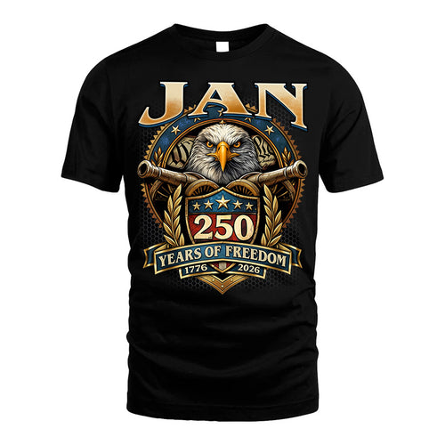 JAN REVOLUTION-250USA-KTT...250 Years Of Freedom 1776-2026