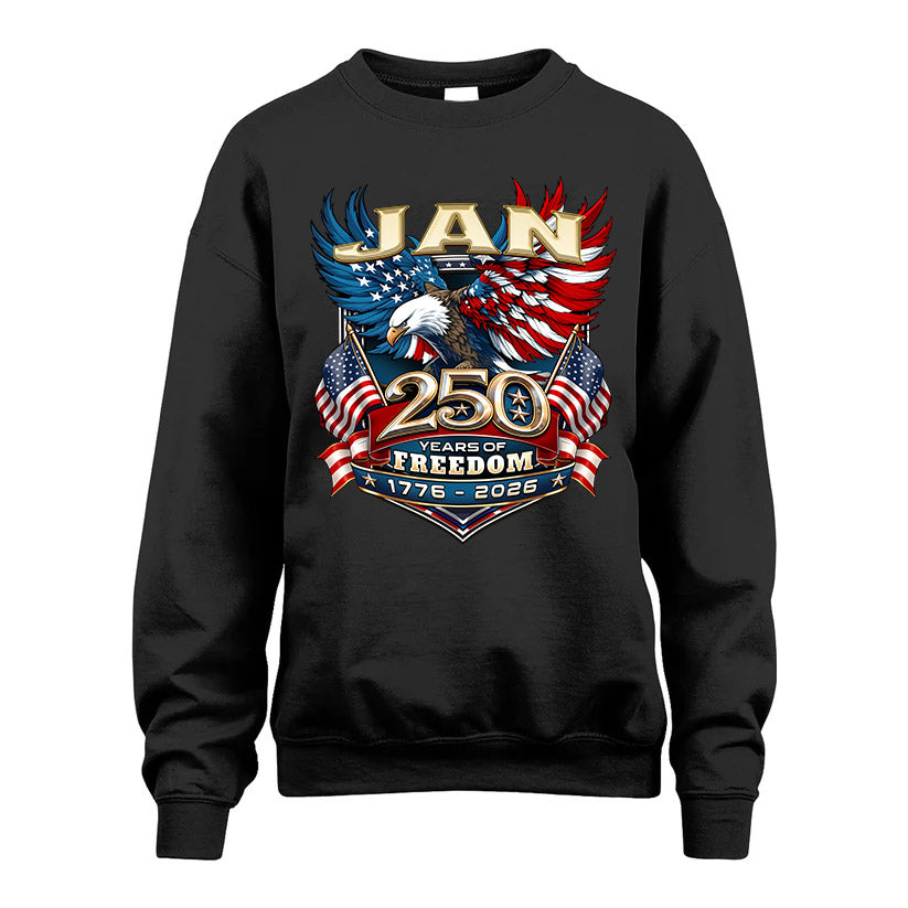 JAN ENDLESS PRIDE-250USA-KTT...250 Years Of Freedom 1776-2026