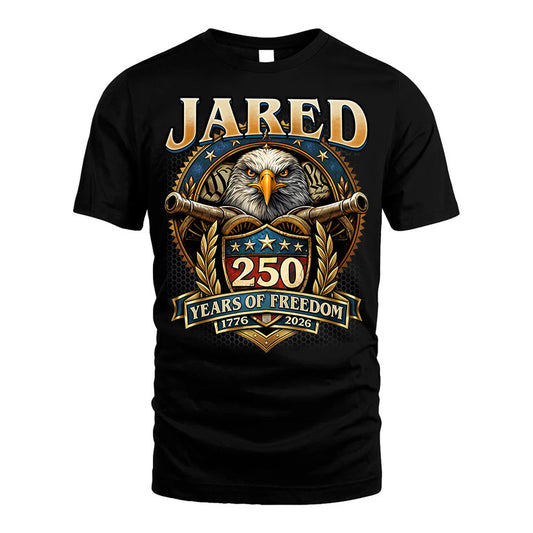 JARED REVOLUTION-250USA-KTT...250 Years Of Freedom 1776-2026
