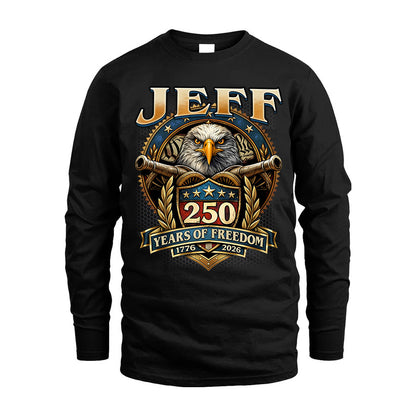 JEFF REVOLUTION-250USA-KTT...250 Years Of Freedom 1776-2026