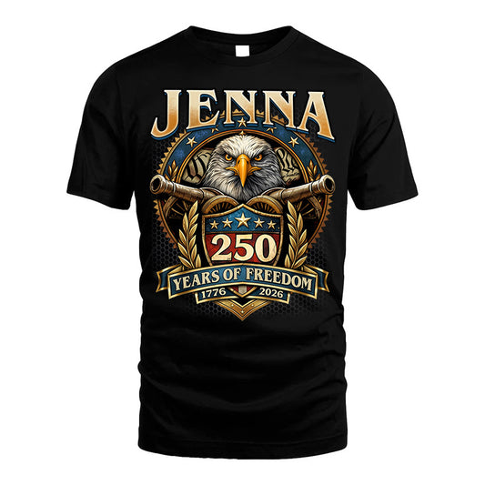 JENNA REVOLUTION-250USA-KTT...250 Years Of Freedom 1776-2026