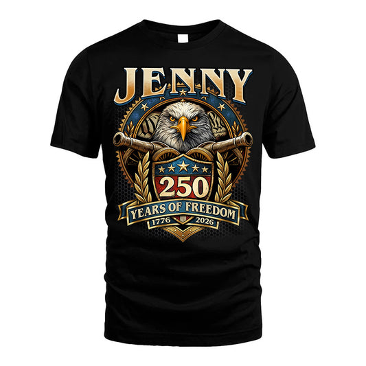 JENNY REVOLUTION-250USA-KTT...250 Years Of Freedom 1776-2026