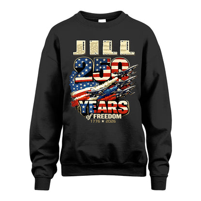 JILL 250YEARS-PROUD-250USA...250 Years Of Freedom 1776-2026