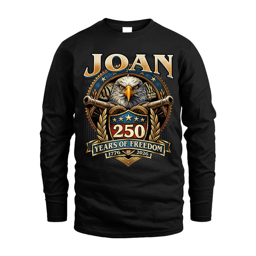 JOAN REVOLUTION-250USA-KTT...250 Years Of Freedom 1776-2026
