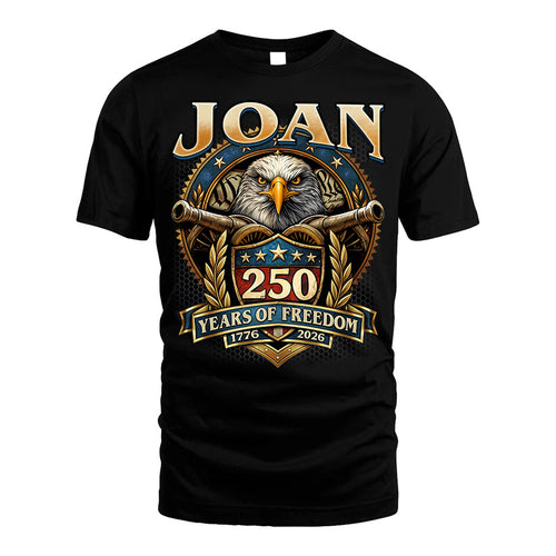 JOAN REVOLUTION-250USA-KTT...250 Years Of Freedom 1776-2026