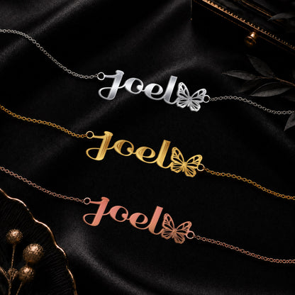 JOEL The Classic Personalized Name Necklace
