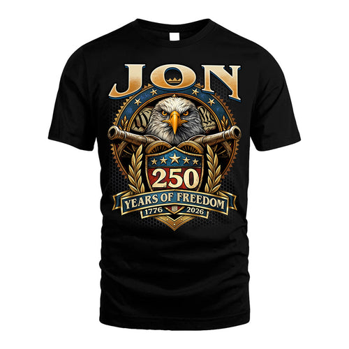 JON REVOLUTION-250USA-KTT...250 Years Of Freedom 1776-2026