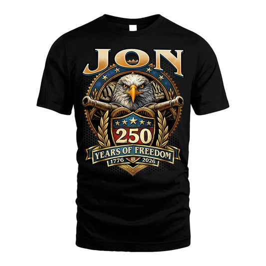 JON REVOLUTION-250USA-KTT...250 Years Of Freedom 1776-2026
