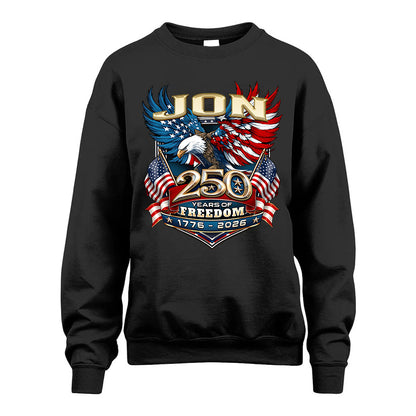 JON ENDLESS PRIDE-250USA-KTT...250 Years Of Freedom 1776-2026