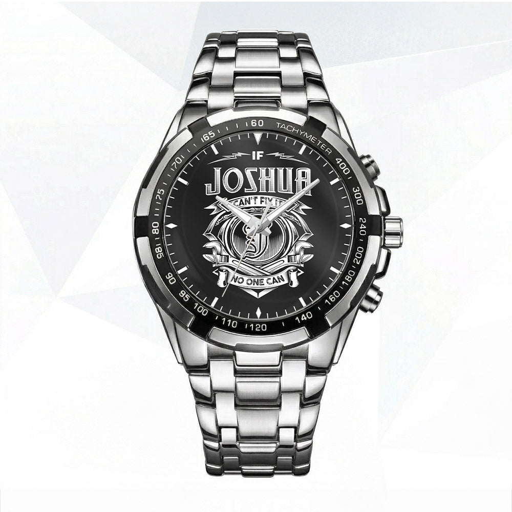 JOSHUA K3579-06 Alloy-Quatz-Men Watch, Personalized Premium Gift for Anniversary