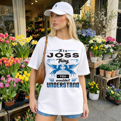JOSS KTT-TT38 It’s a/an NAME Thing, You Wouldn’t Understand – Personalized Name T-Shirt