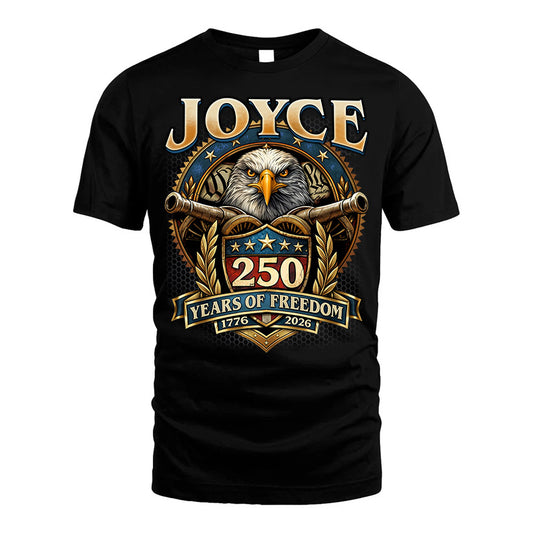 JOYCE REVOLUTION-250USA-KTT...250 Years Of Freedom 1776-2026