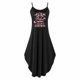 Suspender Maxi Dress