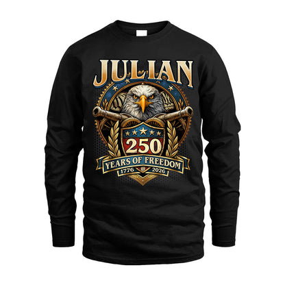 JULIAN REVOLUTION-250USA-KTT...250 Years Of Freedom 1776-2026