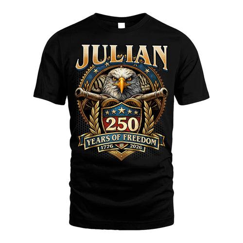 JULIAN REVOLUTION-250USA-KTT...250 Years Of Freedom 1776-2026