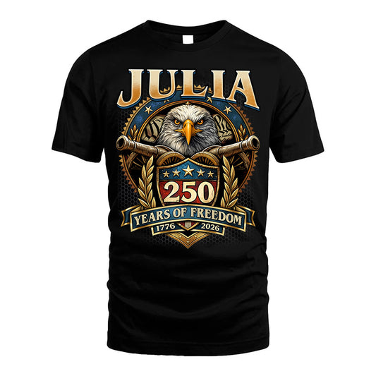 JULIA REVOLUTION-250USA-KTT...250 Years Of Freedom 1776-2026
