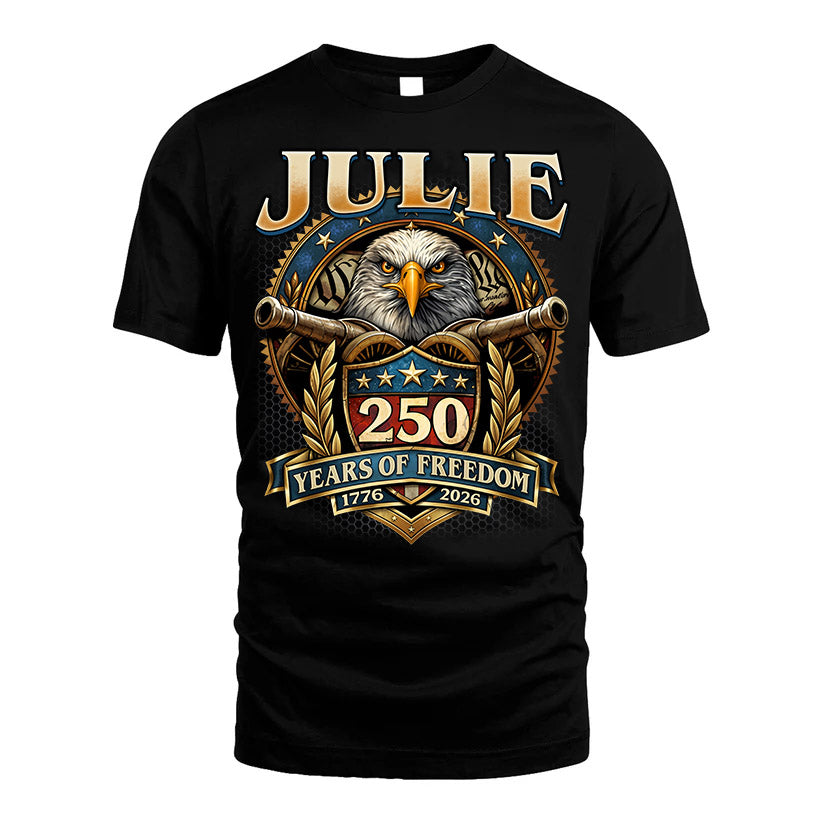 JULIE REVOLUTION-250USA-KTT...250 Years Of Freedom 1776-2026