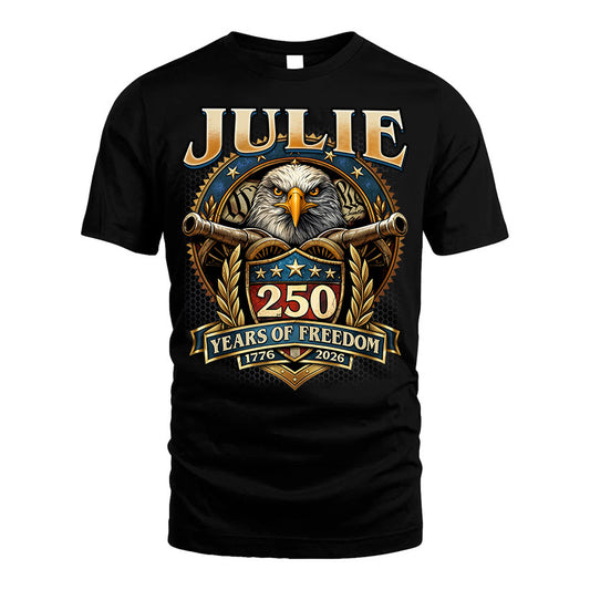 JULIE REVOLUTION-250USA-KTT...250 Years Of Freedom 1776-2026