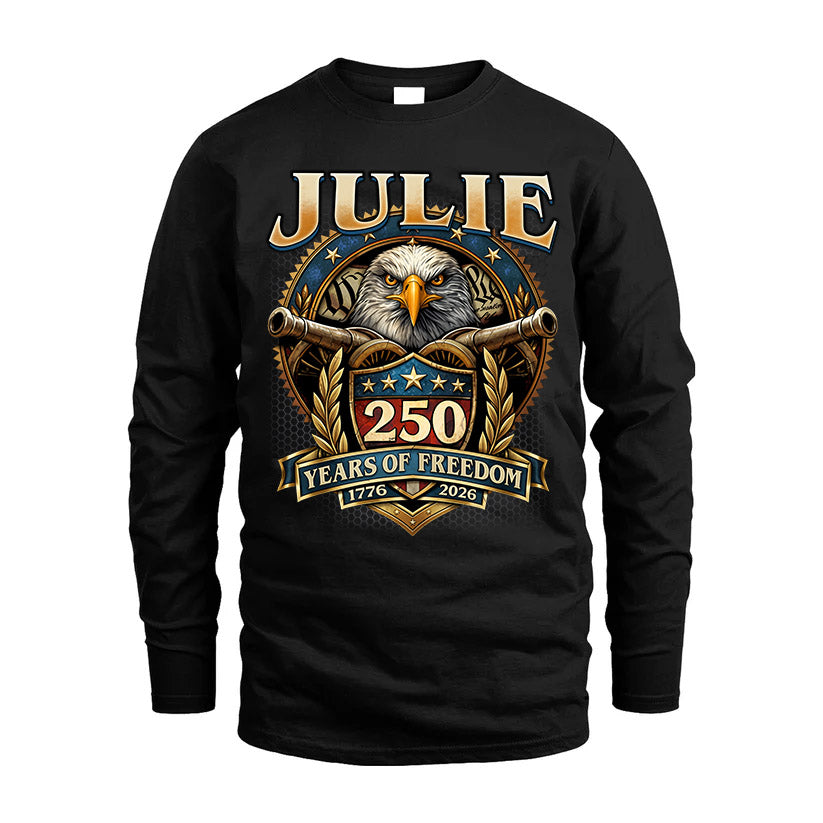 JULIE REVOLUTION-250USA-KTT...250 Years Of Freedom 1776-2026