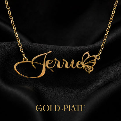 JERRIE T02 Custom Name Necklace, Personalized Name Necklace, Birthday Gift, Christmas Gift for Her
