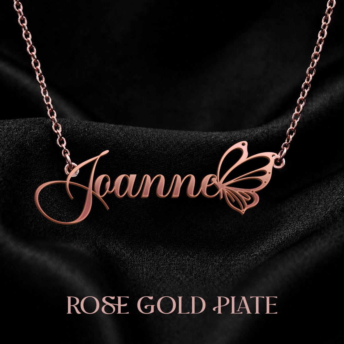 JOANNE T02 Custom Name Necklace, Personalized Name Necklace, Birthday Gift, Christmas Gift for Her