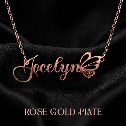 JOCELYN T02 Custom Name Necklace, Personalized Name Necklace, Birthday Gift, Christmas Gift for Her