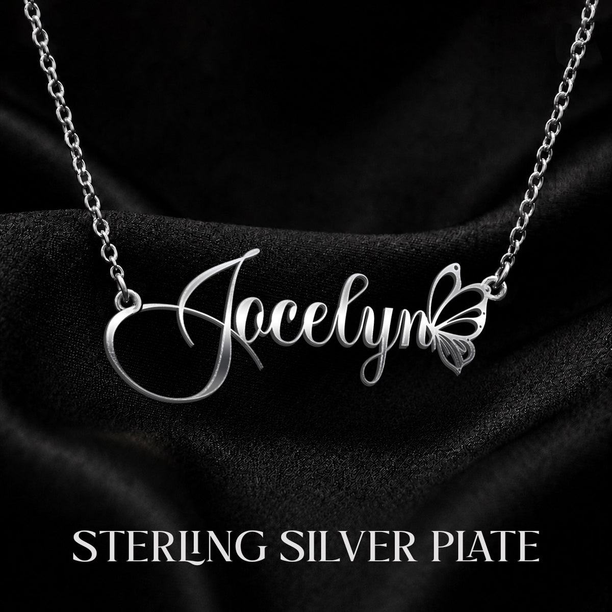JOCELYN T02 Custom Name Necklace, Personalized Name Necklace, Birthday Gift, Christmas Gift for Her