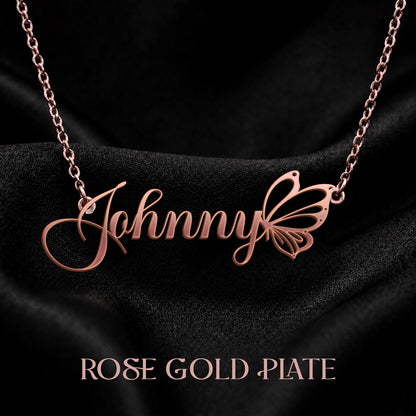 JOHNNY T02 Custom Name Necklace, Personalized Name Necklace, Birthday Gift, Christmas Gift for Her