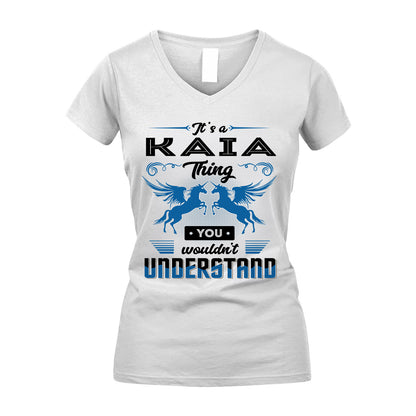 KAIA KTT-TT38 It’s a/an NAME Thing, You Wouldn’t Understand – Personalized Name T-Shirt