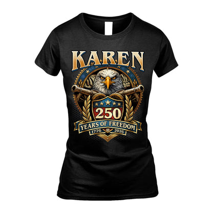 KAREN REVOLUTION-250USA-KTT...250 Years Of Freedom 1776-2026