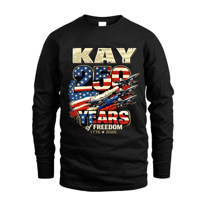 KAY 250YEARS-PROUD-250USA...250 Years Of Freedom 1776-2026