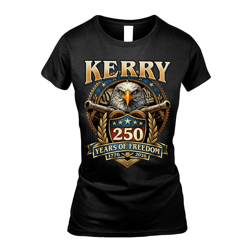 KERRY REVOLUTION-250USA-KTT...250 Years Of Freedom 1776-2026