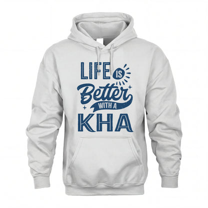 KHA HH88-K2–Personalized Name Quote T-Shirt Life Is Better With Unisex Gift
