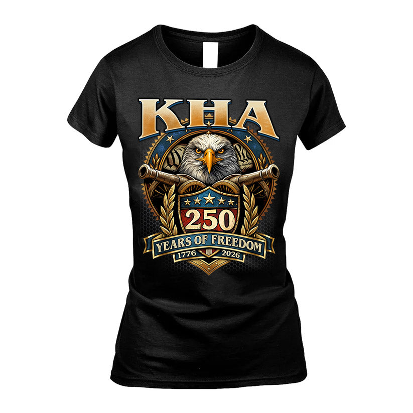 KHA REVOLUTION-250USA-KTT...250 Years Of Freedom 1776-2026