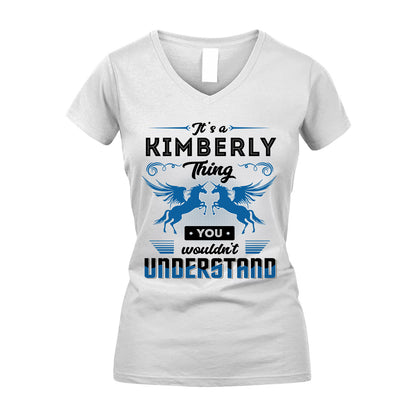 KIMBERLY KTT-TT38 It’s a/an NAME Thing, You Wouldn’t Understand – Personalized Name T-Shirt