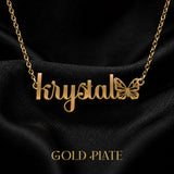 KRYSTAL The Classic Personalized Name Necklace
