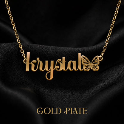 KRYSTAL The Classic Personalized Name Necklace