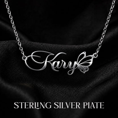 KARY T02 Custom Name Necklace, Personalized Name Necklace, Birthday Gift, Christmas Gift for Her