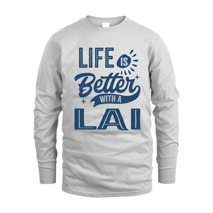 LAI HH88-K2–Personalized Name Quote T-Shirt Life Is Better With Unisex Gift
