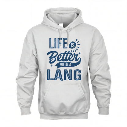 LANG HH88-K2–Personalized Name Quote T-Shirt Life Is Better With Unisex Gift