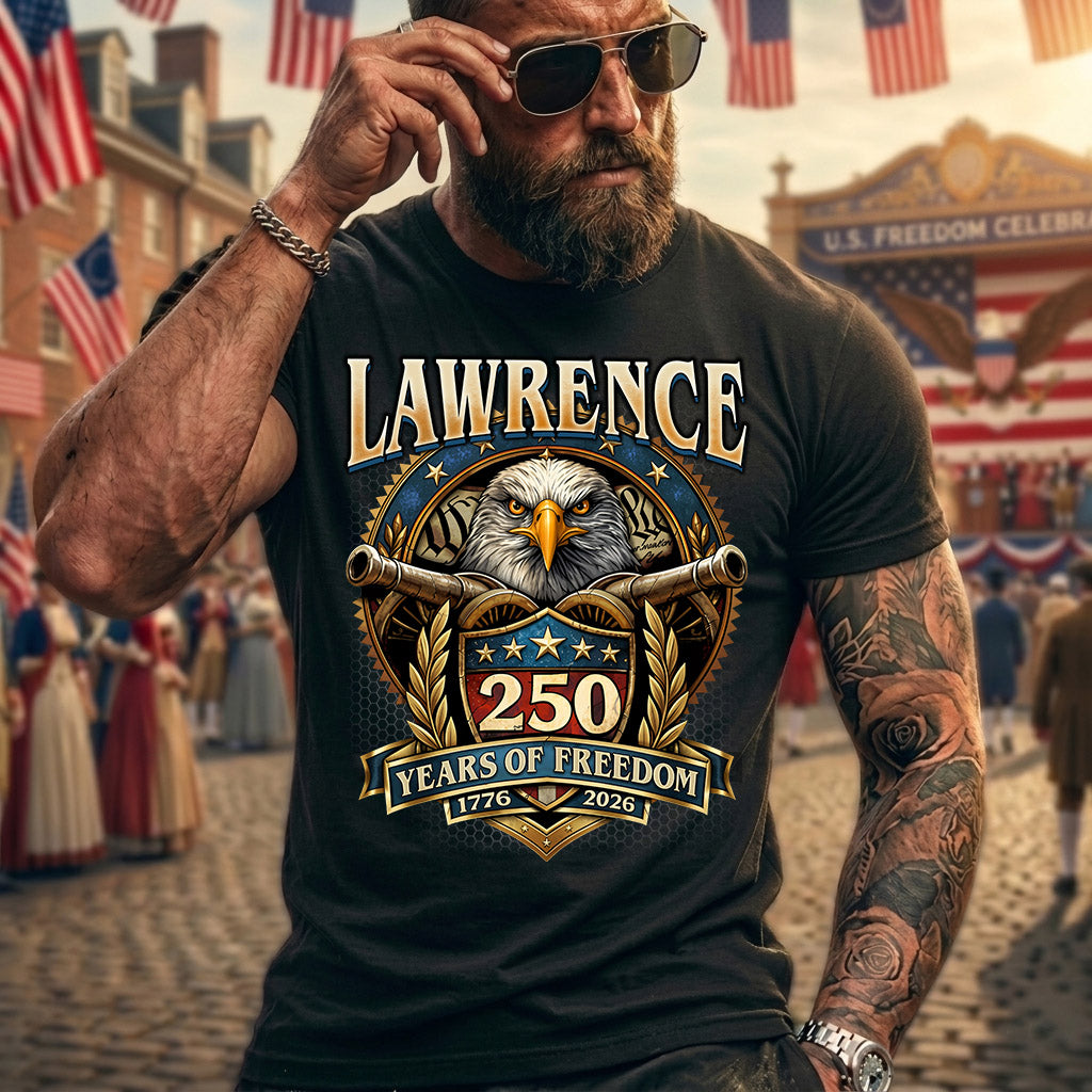 LAWRENCE REVOLUTION-250USA-KTT...250 Years Of Freedom 1776-2026