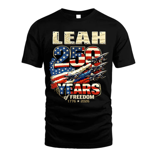 LEAH 250YEARS-PROUD-250USA...250 Years Of Freedom 1776-2026
