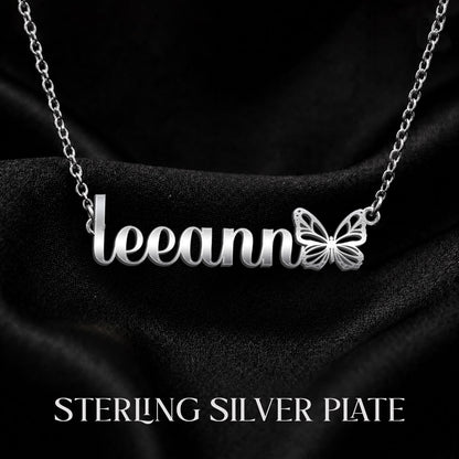 LEEANN The Classic Personalized Name Necklace