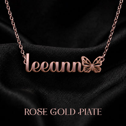 LEEANN The Classic Personalized Name Necklace