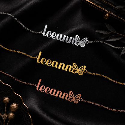 LEEANN The Classic Personalized Name Necklace