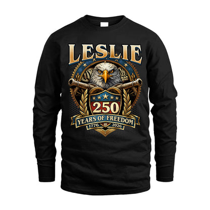 LESLIE REVOLUTION-250USA-KTT...250 Years Of Freedom 1776-2026