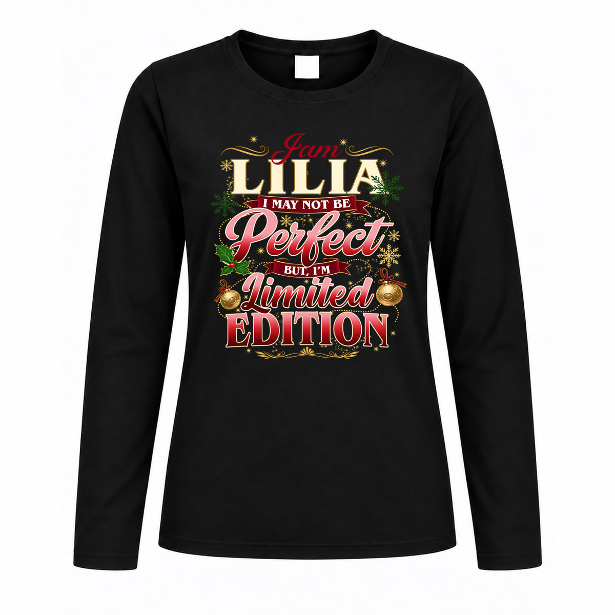 LILIA KTT-TT43 Personalized Funny Quote Apparel
